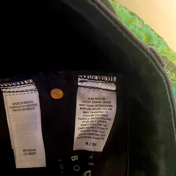 Lucky Brand. Low rise boot. Lolita. Black. Size 6/28R - Picture 4 of 8